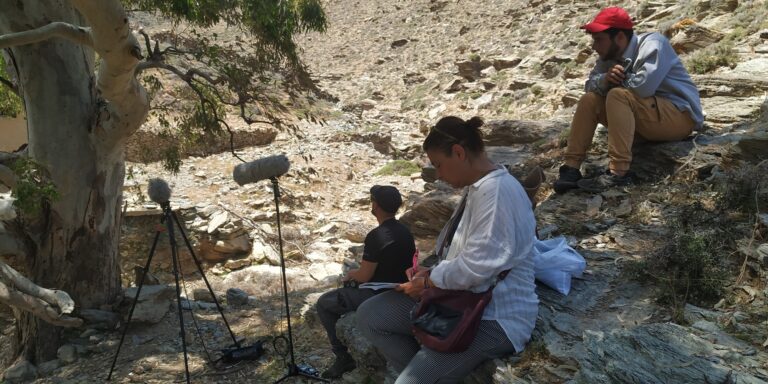 Καταγραφή του οιχοτοπίου για την δημιουργία εικονικής περιήγησης για ΑΜΕΑ από το WWF Ελλάς (Πηγή: Δεναξά Βίκυ/ WWF Ελλάς)