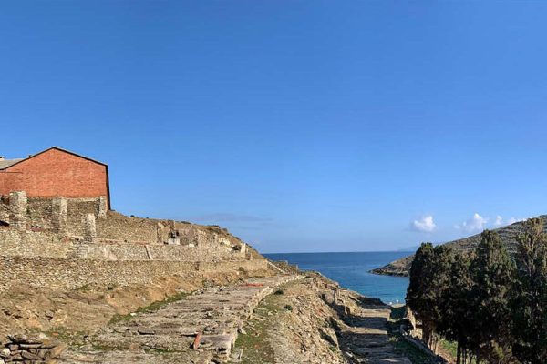 Πανοραμική καταυλισμού, αλσυλλίου και φυλακίου όρμου φυλακών