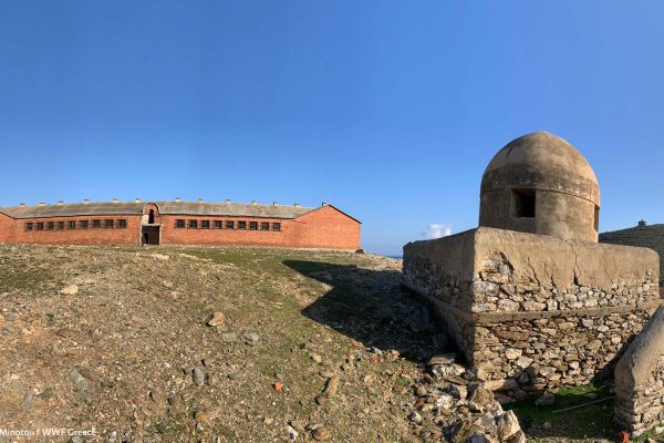 Υπό την επόπτευση δύο φυλακίων το κτίριο των φυλακών
