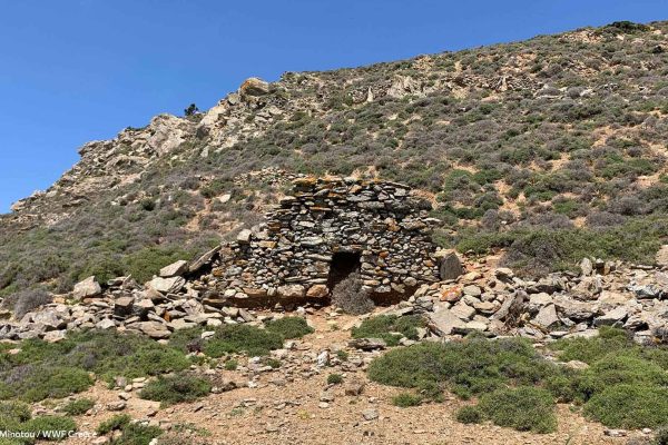 Στο μονοπάτι για τα αλώνια κτίσματα και εκκλησάκι