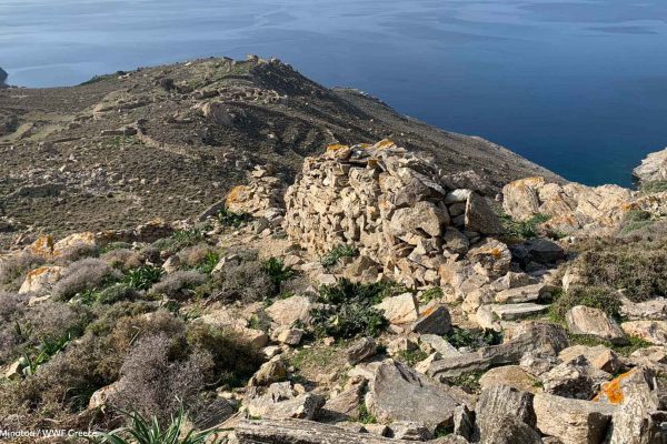 Η πέτρα, οι ξερολιθιές και το ανάγλυφο της Γυάρου